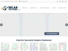 Tablet Screenshot of ankaraihlasnakliyat.com